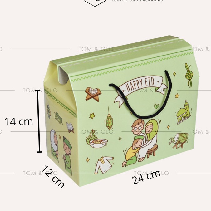 

Dus Kemasan Toples Idul Fitri / Box Packaging Lebaran /Hampers Lebaran