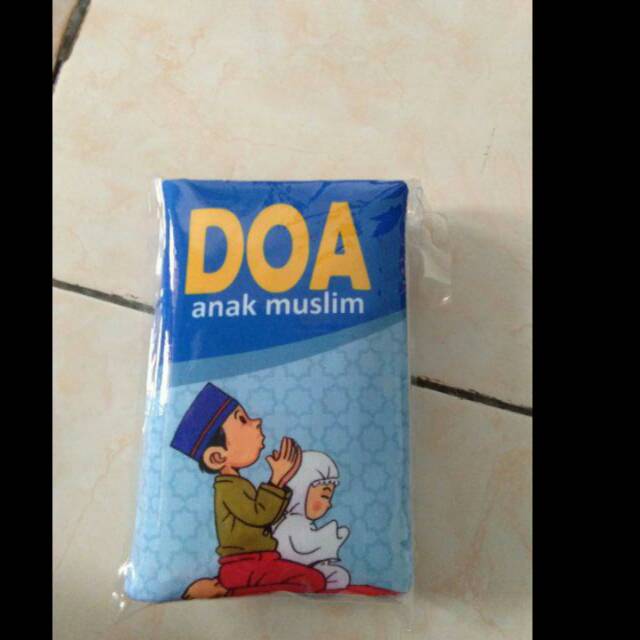 Buku Bantal/ Soft Book Anak DOA ANAK MUSLIM Murah