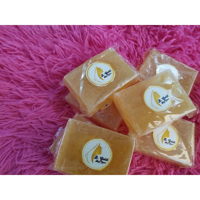 sabun b gold skincare whitening lemon