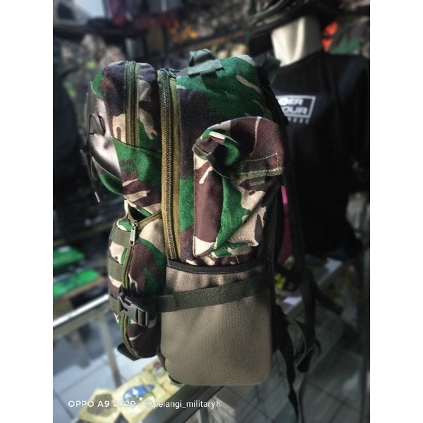 Tas punggung loreng malvinas/tas model hiu/tas ransel tactical