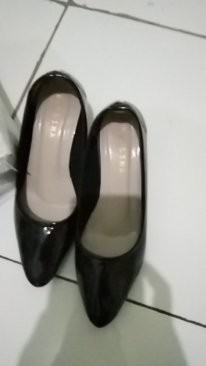 Zufar - Jane Glossy Pentopel Wanita / Sepatu Wanita / Sepatu Kerja Wanita/everlasting Heels