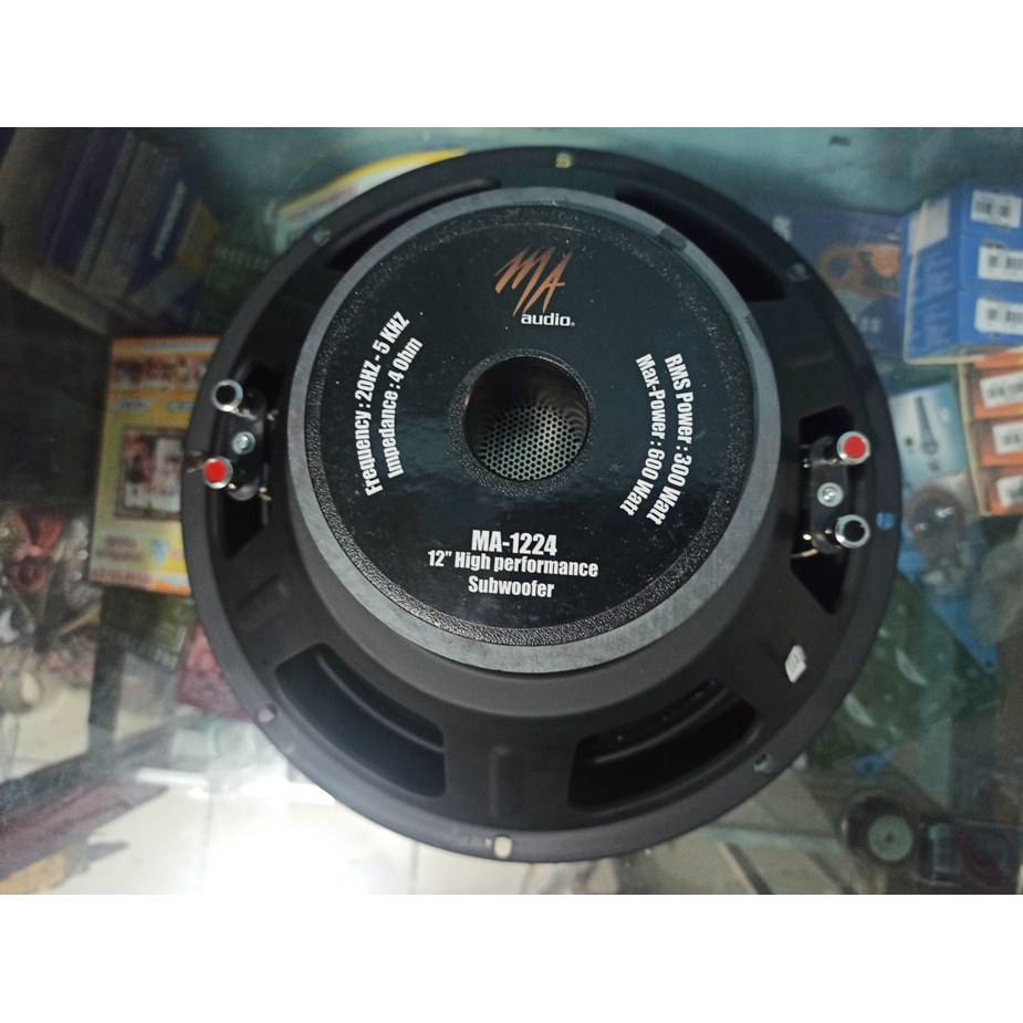 Speaker Subwoofer Double Magnet MA Audio MA-1224 12INCH Super 600W