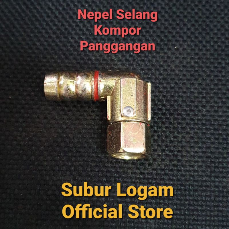 Nepel Selang Gas Kompor Panggangan / Kompor Tanam / Kompor Kaca Serbaguna untuk Berbagai Macam Merek