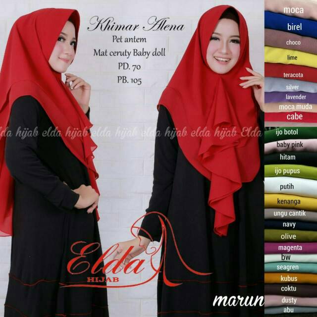 Khimar Alena ori Elda Hijab
