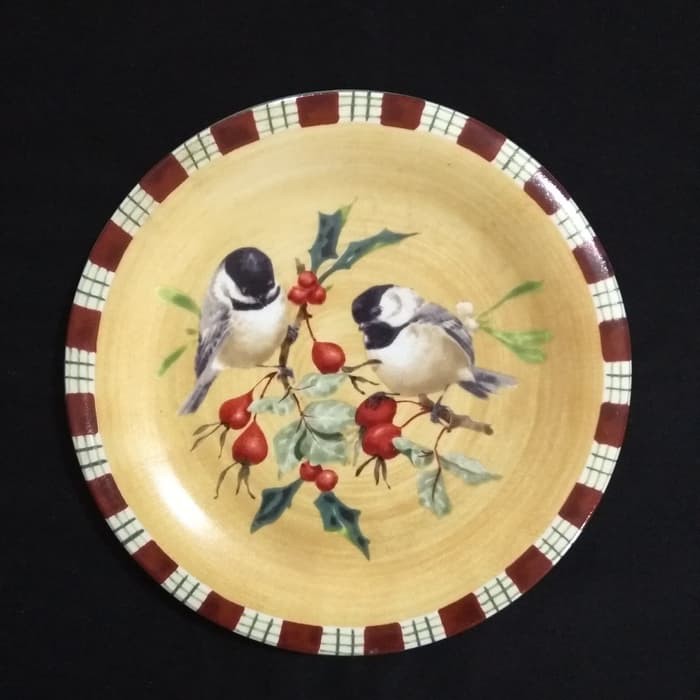  PIRING  KERAMIK  SANGO CHICKADEE SALAD PLATE Shopee  Indonesia