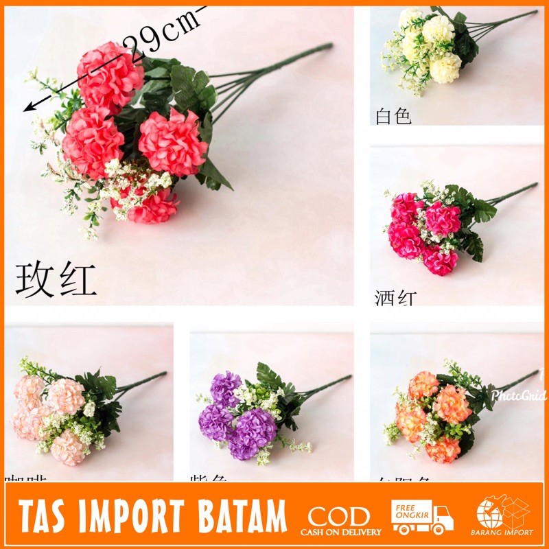 TIB/COD  P3122 ( 1 KG BISA 33 PCS ) BUNGA BUKET BUNGA ARTIFICIAL ROSE BUNGA DEKORASI RUMAH / PESTA