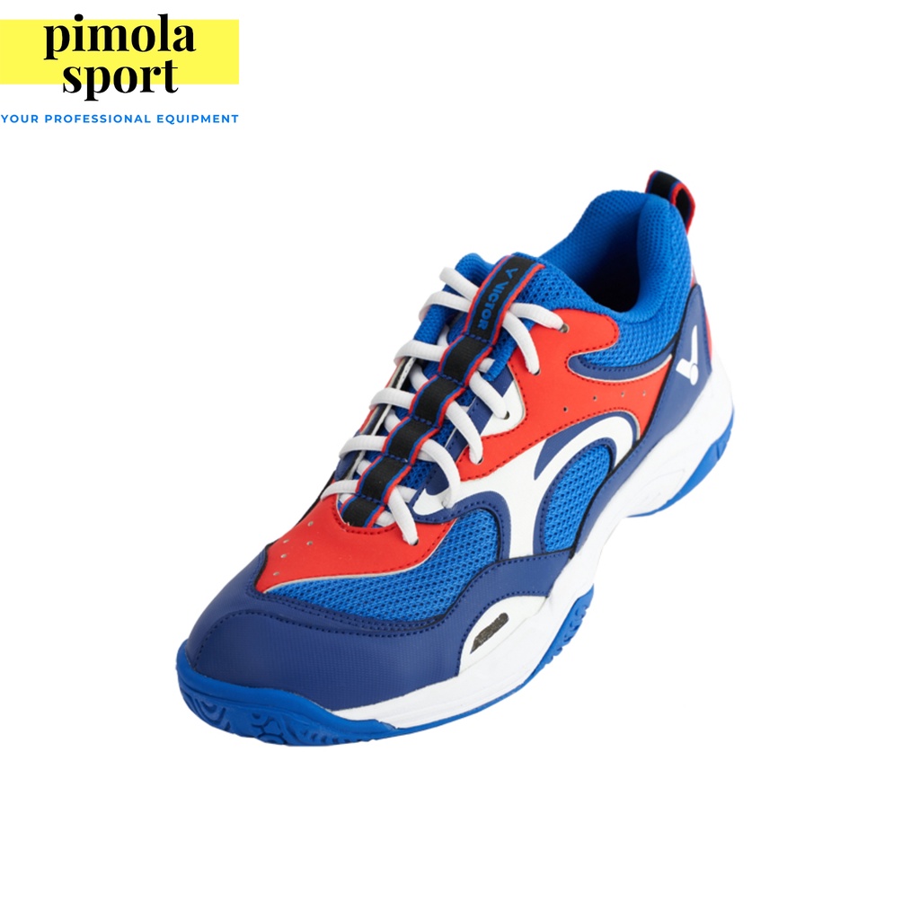 Sepatu Badminton VICTOR A650 FD / A 650 FD Sun Wu Kong Blue Red