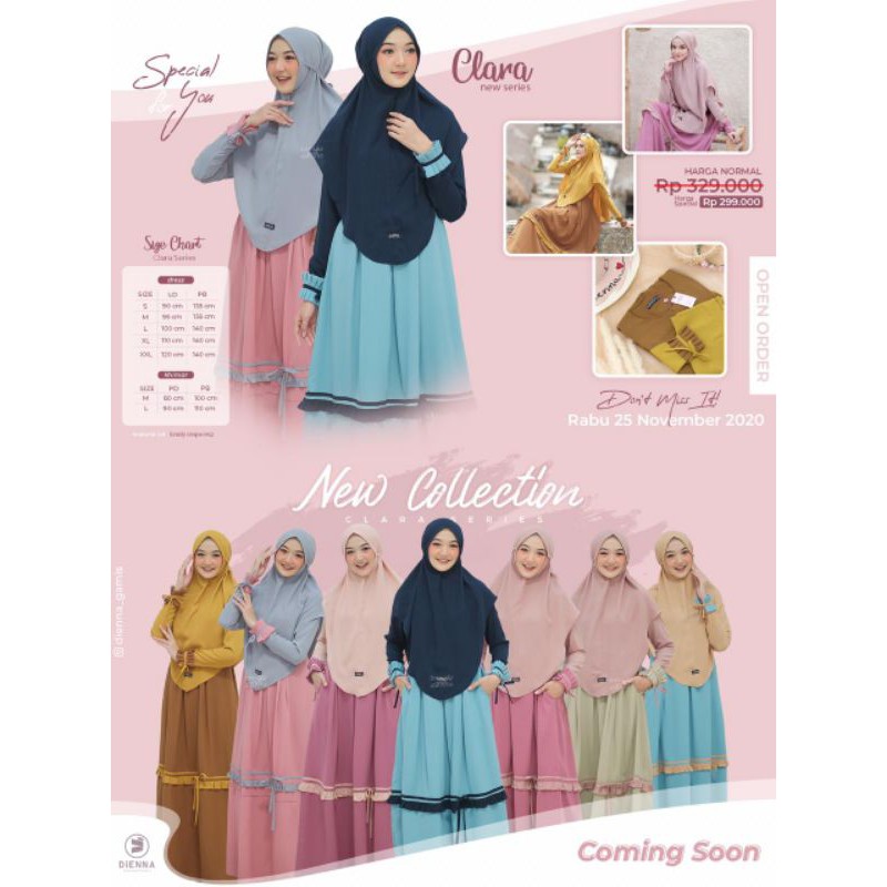 Clara Series Gamis Set by Dienna