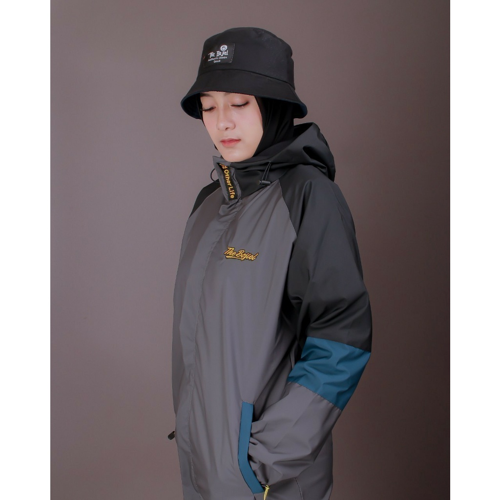 Jaket Parasut 3D Pria Wanita Waterproof Windbreaker Original Distro The Bojiel-3