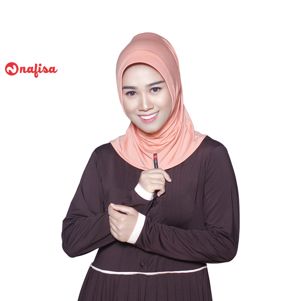Hijab Instan - Nafisa Helga - Jilbab Instan Pendek / PNS-1