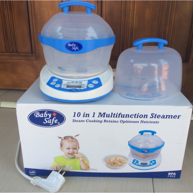 BabySafe 10 in 1 multifunction steamer / slowcooker
