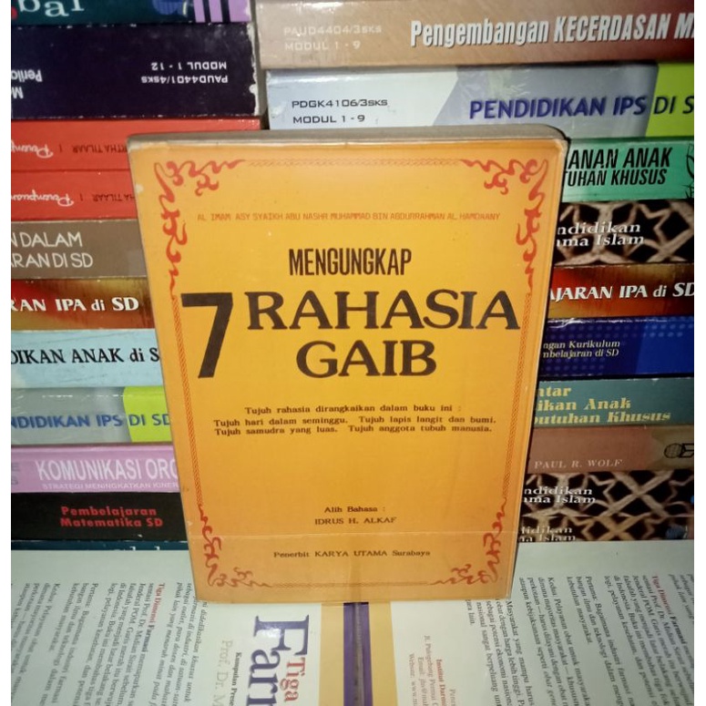 ORIGINAL BUKU MENGUNGKAP 7 RAHASIA GAIB
