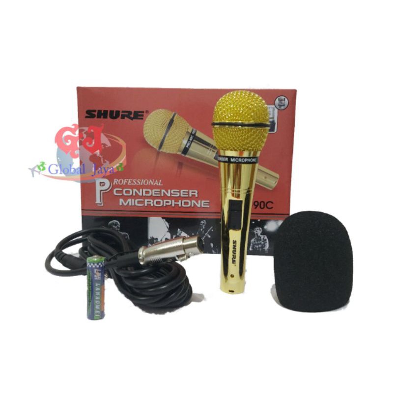 mic kabel shure pro88c/ mic condenser shure pro 88c/ mic shure condensor/microphone shure