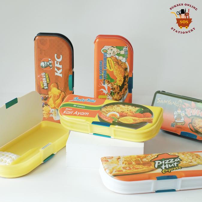 

SOS Kotak Pensil PY-1880/81 Motif Makanan / Tempat Pensil /Pencil Case