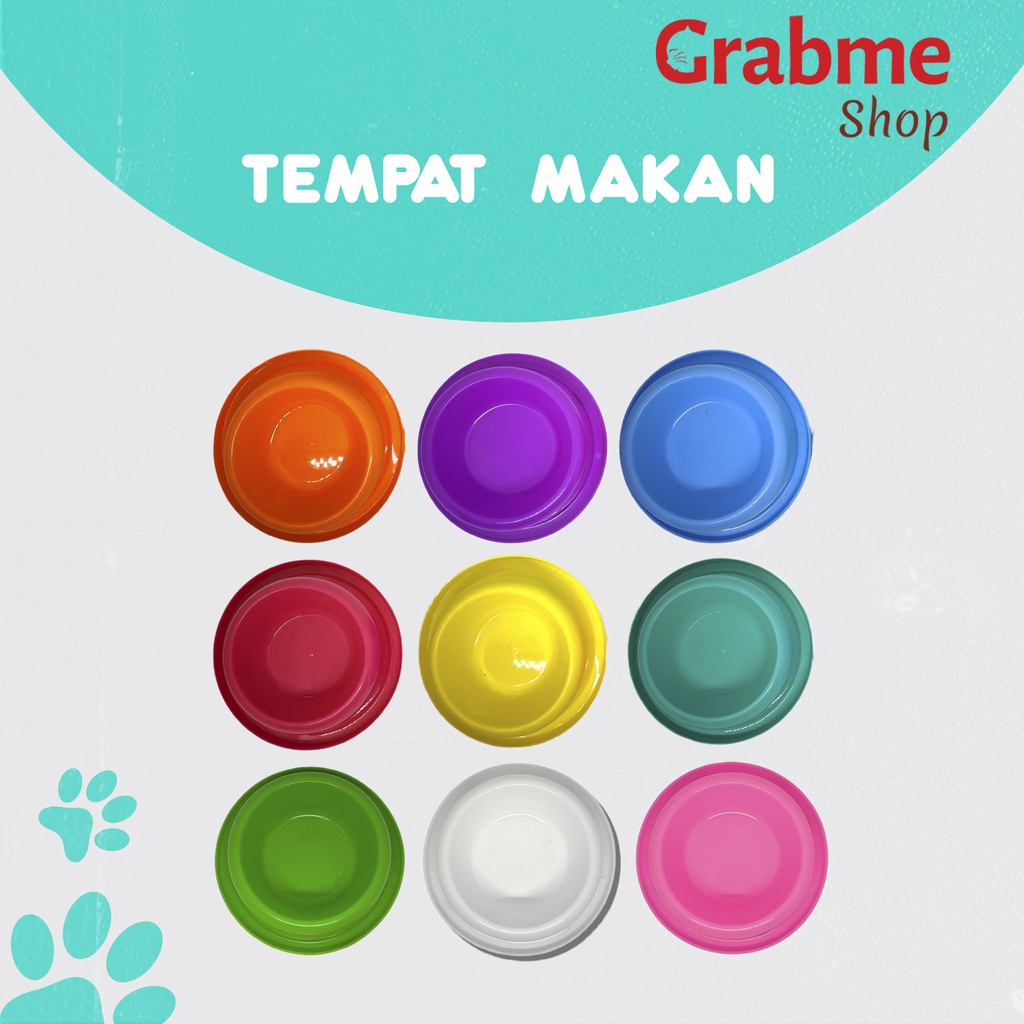 Tempat makan Kucing Anjing SINGLE BOWL