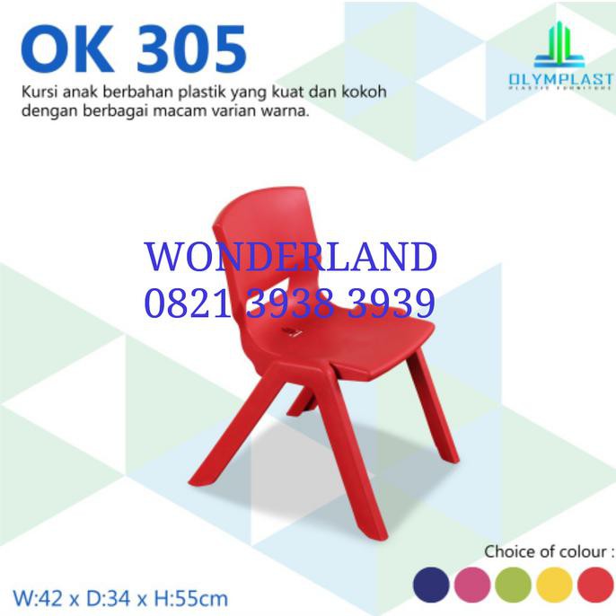 Kursi Plastik Anak Sandaran Olymplast