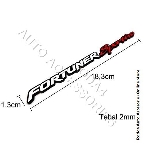 Emblem Toyota Fortuner Sportivo