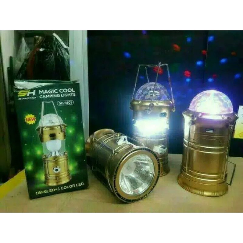 Lentera Tarik Senter Lampu Disco SH5801