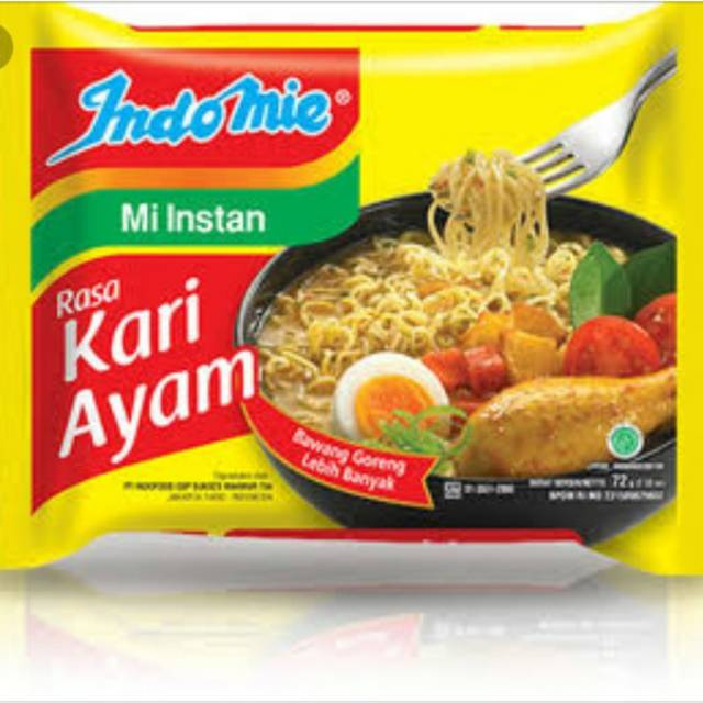 

Indomie kari ayam banded 5 pcs