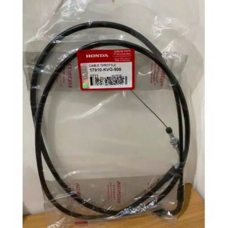 KABEL GAS HONDA BEAT KARBU, BEAT LAMA ORIGINAL 100%