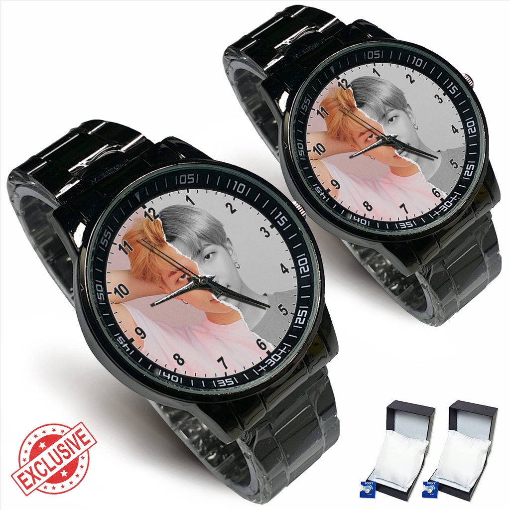 Jam Tangan Rantai Couple K-POP BTS RAPMONSTER (Keren)