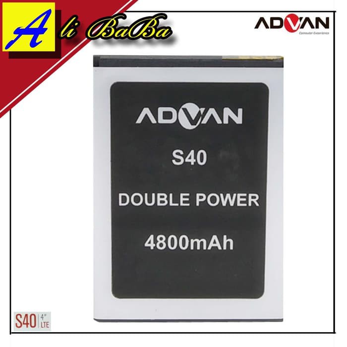 Baterai Handphone Advan S40 4G LTE Double Power Advan Batre HP Advan S40 Battery Advan S40 Batu