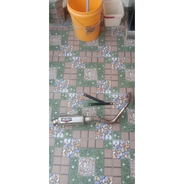 Knalpot black devil scoopy