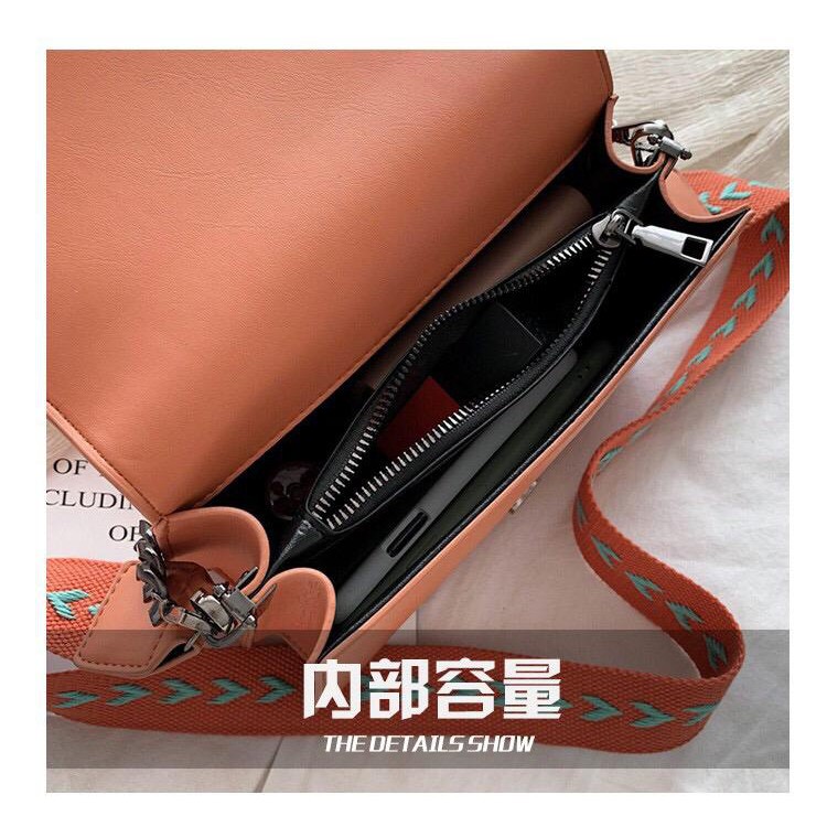 BJ57166 - BLACK/GREEN/MAROON/ORANGE/WHITE - TAS SLEMPANG TAS WANITA FASHION IMPORT MODIS ELEGAN TERMURAH TERLARIS TERBARU BAGSTORE JAKARTA TAS BATAM GT1713 CR7166 ELJ5232 LT1289