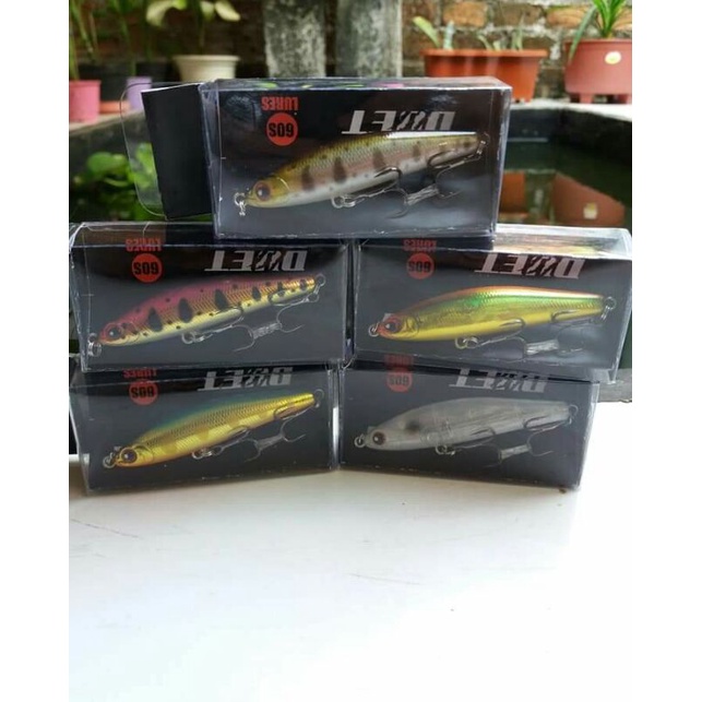 Umpan Pancing Casting Flutter Sinking Pencil Duet Lure