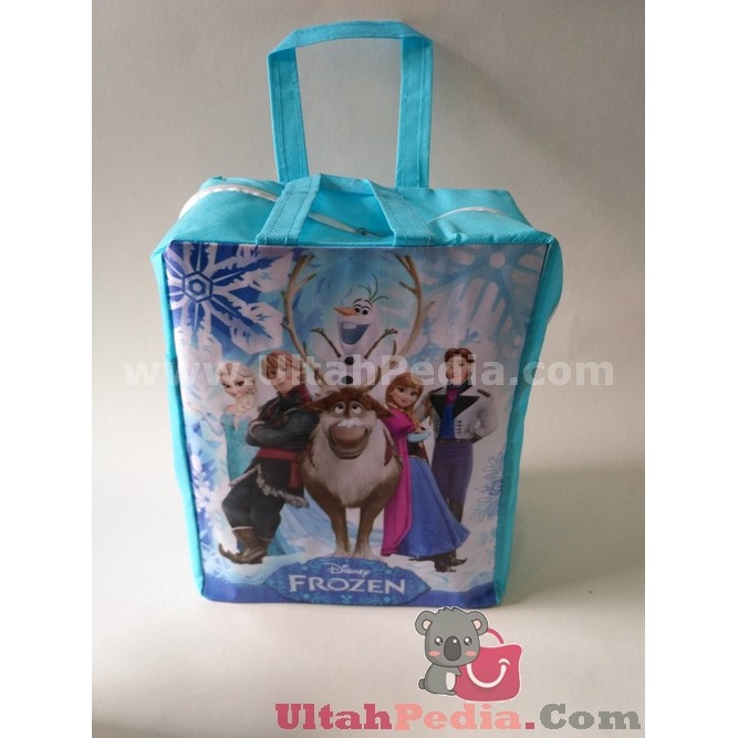 

Tas Ultah Anak | Souvenir Ulang Tahun| Goodiebag Resleting Frozen
