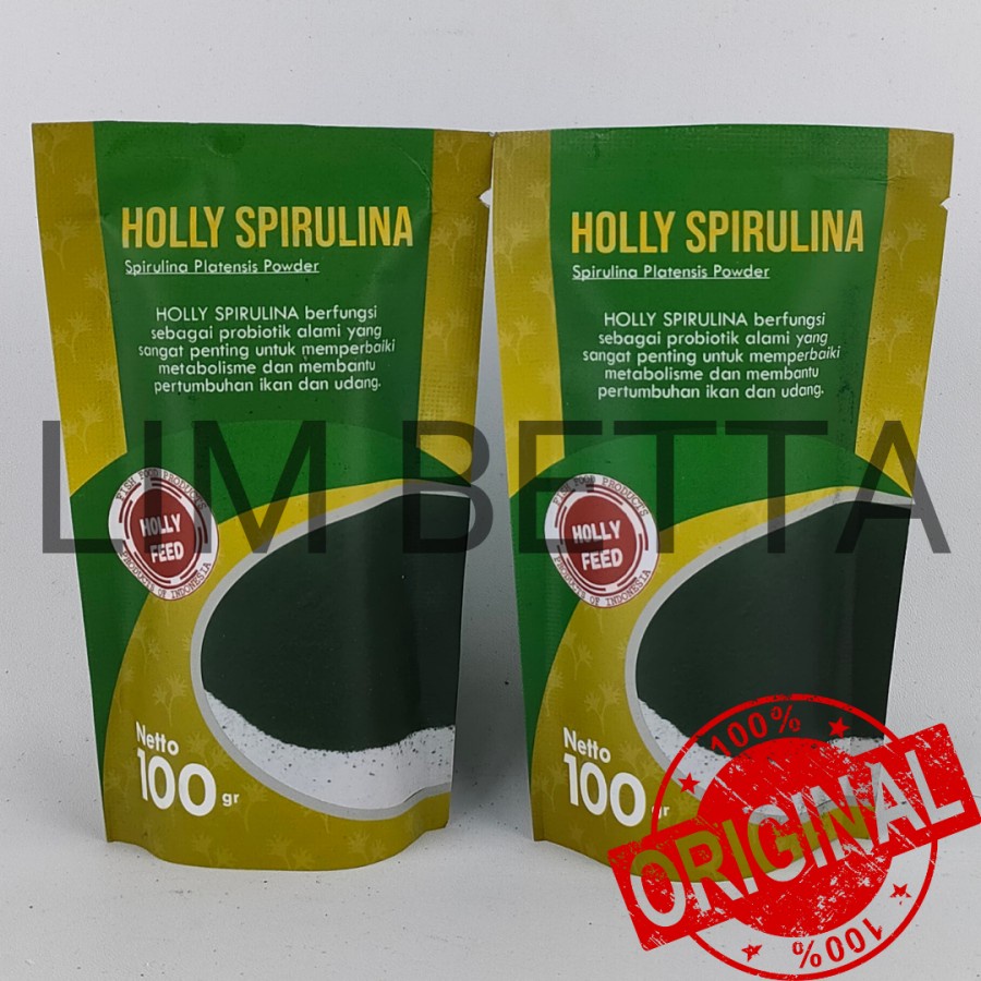 HOLLY SPIRULINA 100 GRAM / SPIRULINA PLATENSIS / SPIRULINA POWDER