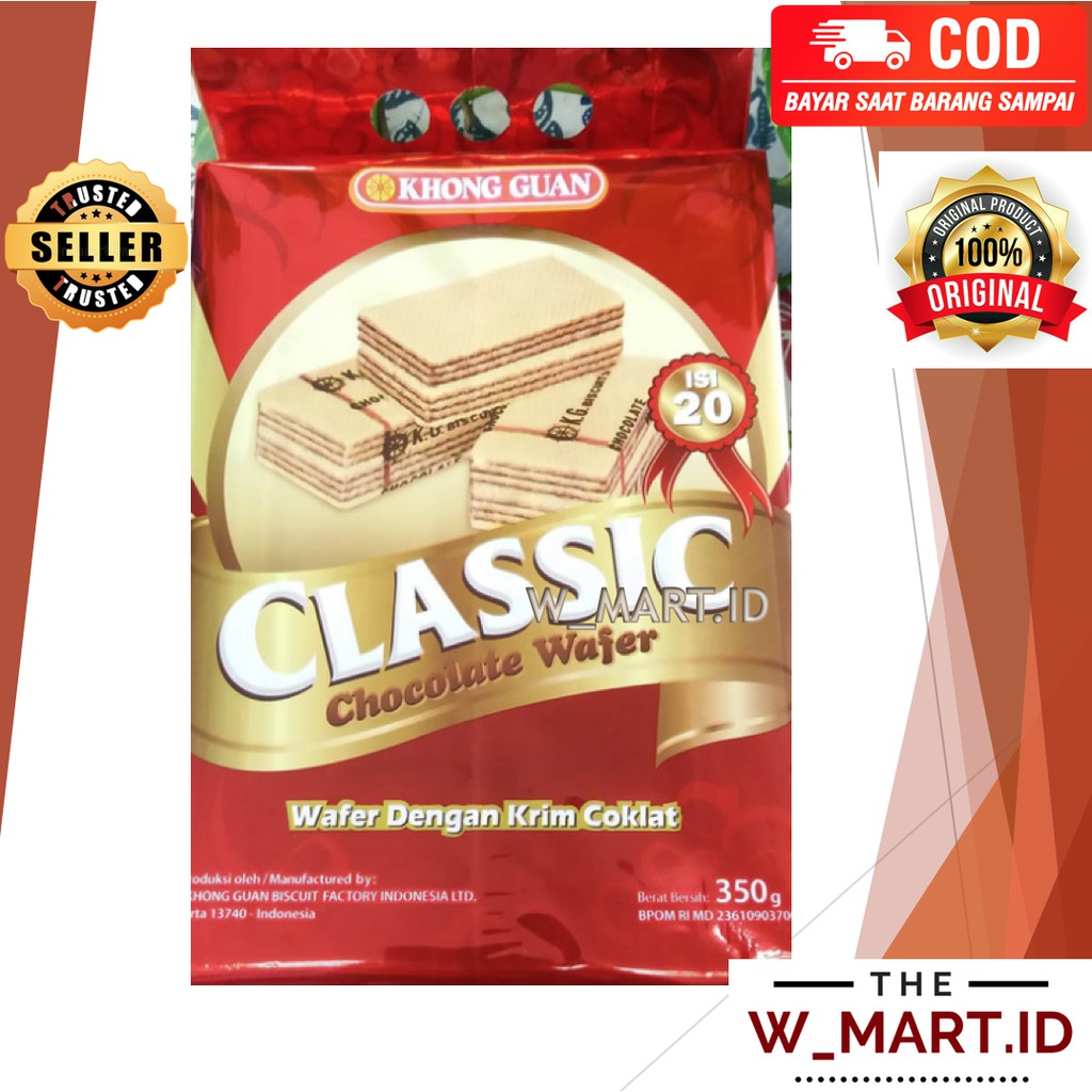 

KHONG GUAN CLASSIC CHOCOLATE WAFER BISKUIT KHONGGUAN