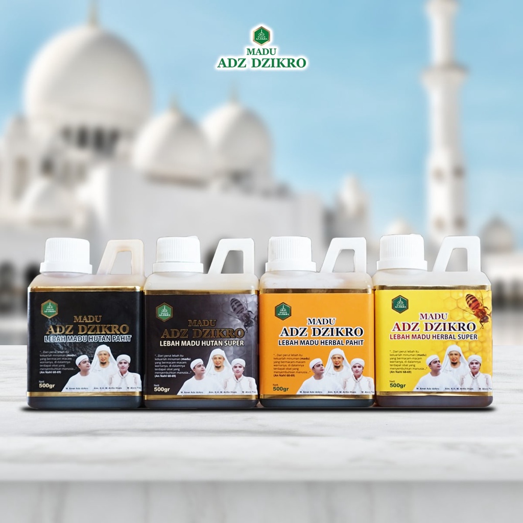

Madu Adz Dzikro Hutan Herbal Super Pahit Az Zikra Azzikra Azikra 500gr