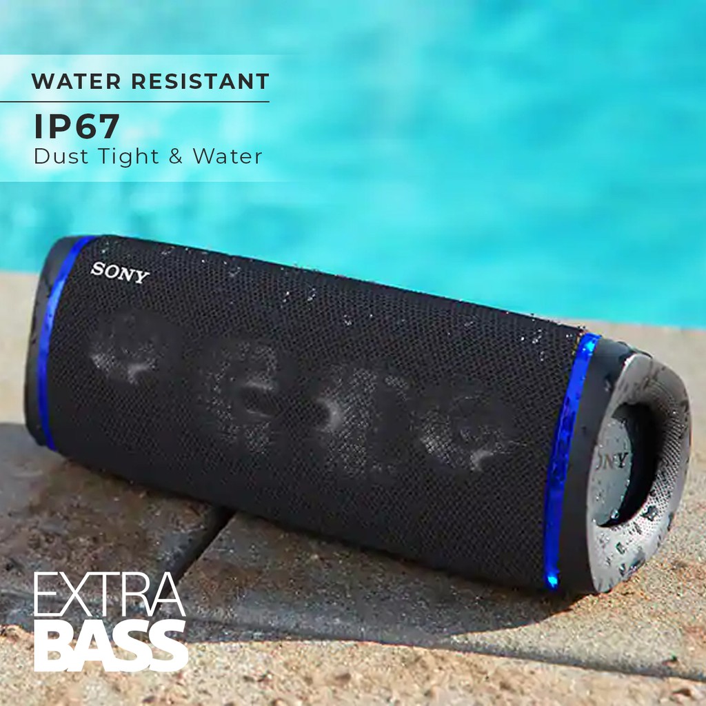 Speaker Sony SRS-XB43 Speaker Bluetooth Extra Super Bass Battery Up to 24h - Blue Portable Wireless-2