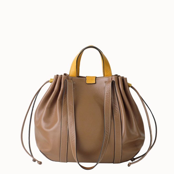 Dapoza Gemini Bag Leather / Tas tote bahu kulit wanita