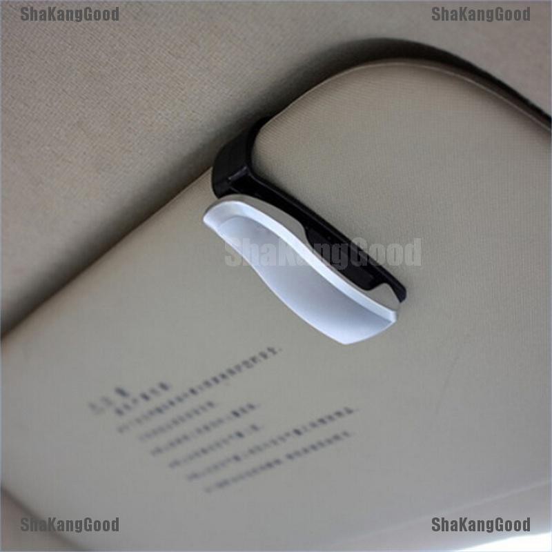 Fad ShaKang 1pc Holder Kacamata Hitamkartupen Untuk Sun Visor Mobil