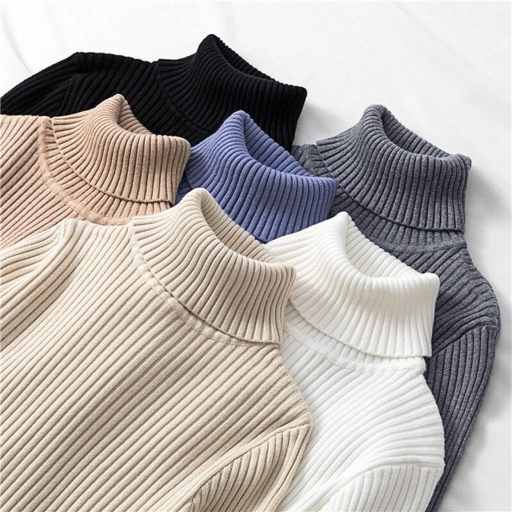 Kaos TurtleNeck Premium Wanita / Kaos Turtle Lengan Panjang / Kaos Leher Tinggi Premium Wanita / Kao