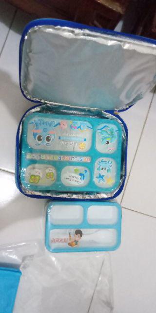 (co-6) Lunch Bag Cooler Bag Yooyee Tas Bekal Bento