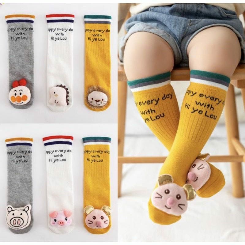 KAOS KAKI KOREA PJG CARTOON DOLL 3D