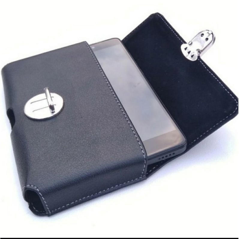 DOMPET HANDPHONE 1 SLOT dan 2 SLOT 6'5 inchi // SARUNG HP PINGGANG HORIZONTAL