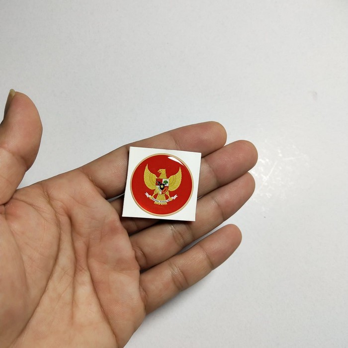 

stiker garuda indonesia merah 3cm timbul