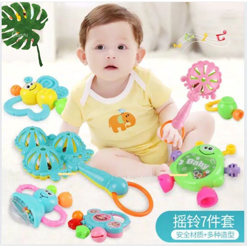 Mainan anak Kerincingan Bayi Kecrekan Bayi