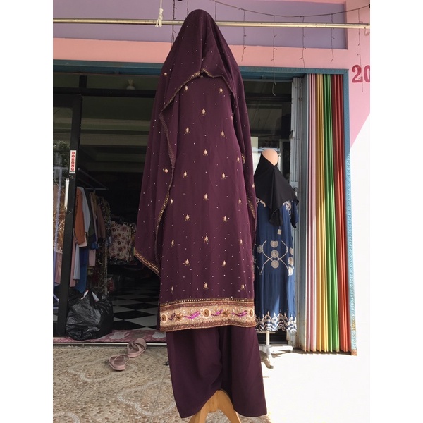 DRESS INDIA BAJU INDIA GAUN ANARKALI INDIA ORIGINAL