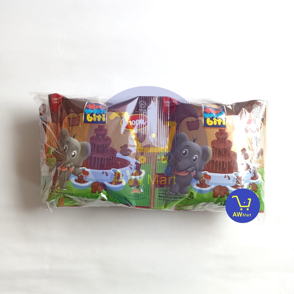 TINI WINI BITI RENCENG - ASIN ,STROBERI COKLAT JAGUNG (ISI 10 X 18 GRAM)