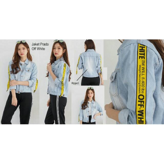 Prada off white jaket