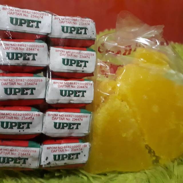

Teh upet+gula batu