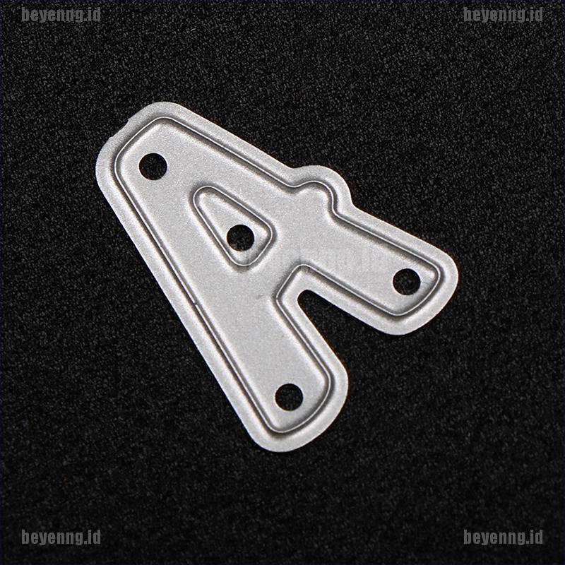 Bey Cetakan Stensil Cutting Dies Motif Alfabet Bahan Metal Untuk Scrapbook / Craft Diy