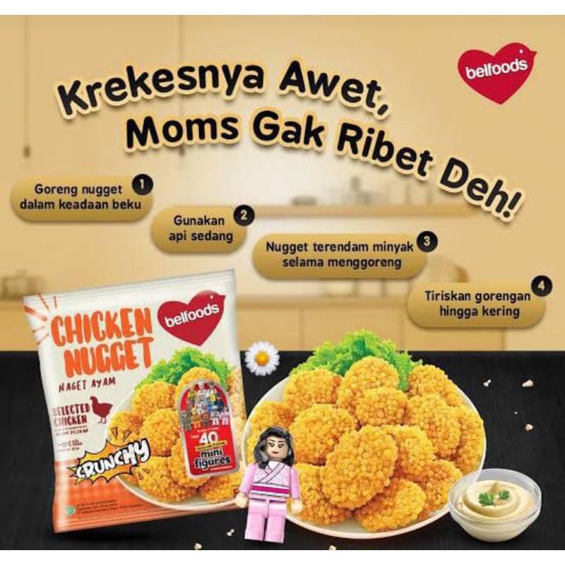 

Belfoods Chicken Nugget Crunchy 140gr