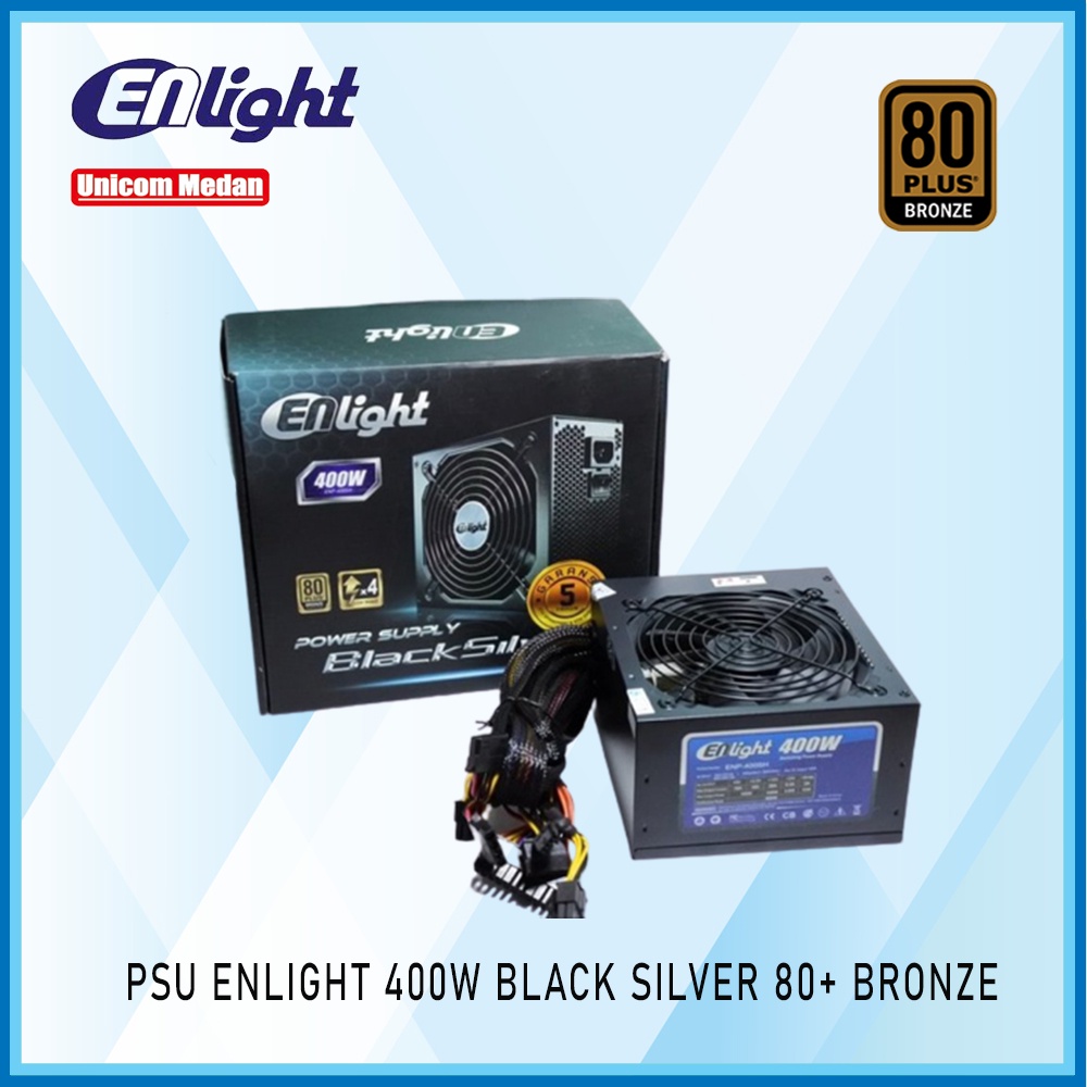 POWER SUPPLY ENLIGHT 400W 80+ BRONZE