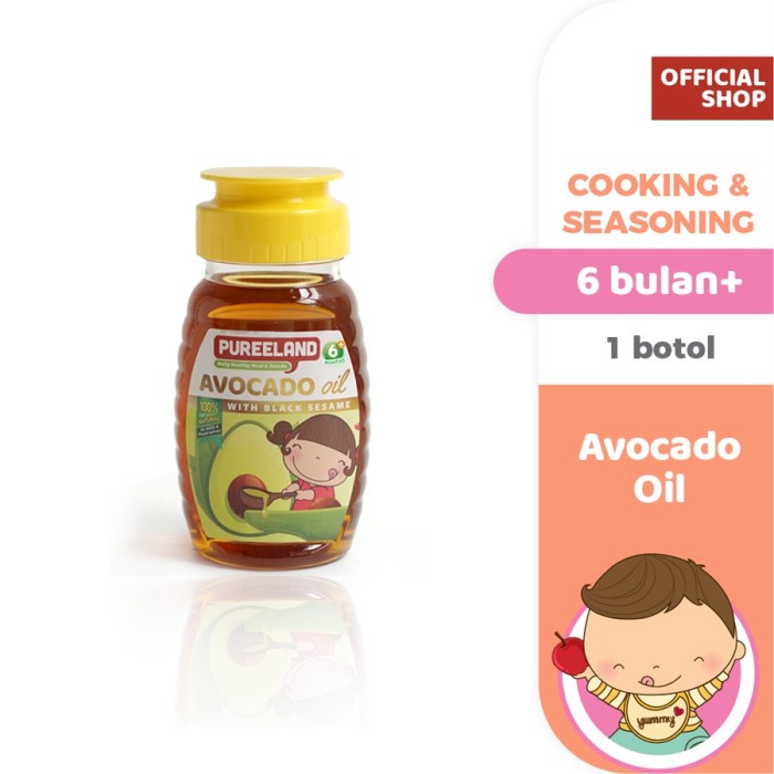 

Pureeland Avocado Oil / MPASI Bayi Organik / Bumbu MPASI / Bahan MPASI - BARU